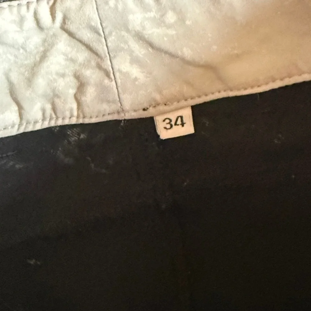 Outlier Bombworks Black Acid Wash Bombtwill Pants Mens 34x34 Made in Portugal